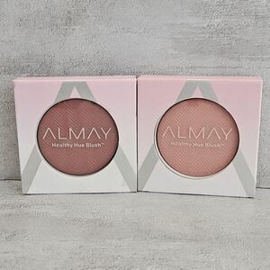 Almay Healthy Hue Blush Bundle (2) 200 So Peachy, 400 Wild Berry NWT